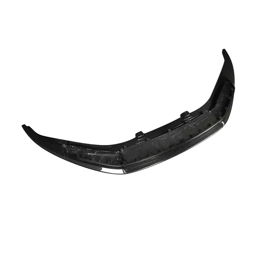 V Style Dry Carbon Fiber Body Kit Front Bumper Lip for  R8 Carbon Fiber 2017-2019